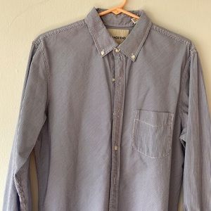 Lands End Side Stripe shirt